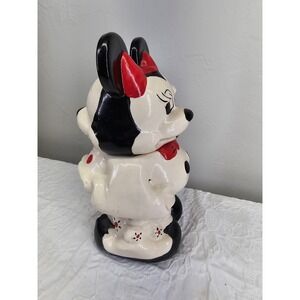 Rare‎ Vtg Minnie mickey Mouse Cookie Jar Ceramic Disney Collectible Walt Disney